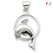 Sterling Silver Dolphin Charm