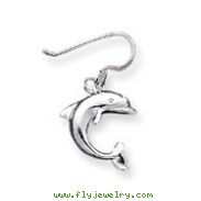 Sterling Silver Dolphin Earrings