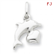 Sterling Silver Dolphin Pendant