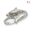 Sterling Silver Dolphin Ring