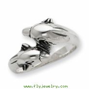 Sterling Silver Dolphin Ring