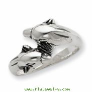 Sterling Silver Dolphin Ring