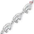 Sterling Silver Elephant Bracelet