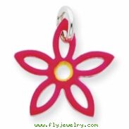 Sterling Silver Enameled Charm