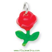 Sterling Silver Enameled Charm