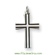 Sterling Silver Enameled Cross