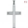 Sterling Silver Extra Heavy Cross Pendant