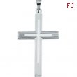 Sterling Silver Extra Heavy Cross Pendant