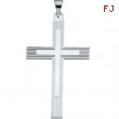 Sterling Silver Extra Heavy Cross Pendant