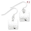 Sterling Silver Fancy Dangle Earrings