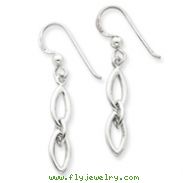 Sterling Silver Fancy Dangle Earrings