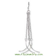 Sterling Silver Fancy Earrings