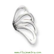 Sterling Silver Fancy Flower Ring