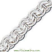 Sterling Silver Fancy Link Bracelet