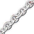 Sterling Silver Fancy Link Bracelet