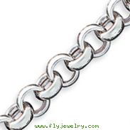 Sterling Silver Fancy Link Bracelet