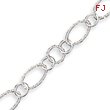 Sterling Silver Fancy Link Bracelet