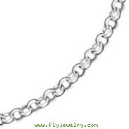 Sterling Silver Fancy Link Necklace