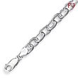 Sterling Silver Fancy Open Link Bracelet