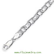 Sterling Silver Fancy Open Link Bracelet