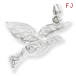 Sterling Silver Filigree Holy Spirit Charm