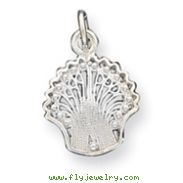 Sterling Silver FiligreeShellCharm