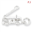 Sterling Silver Firetruck Charm