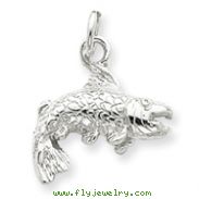 Sterling Silver Fish Charm