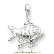 Sterling Silver Fish Charm