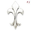 Sterling Silver Fleur De Lis Pendant