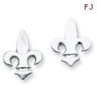 Sterling Silver Fleur Dis Lis