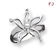 Sterling Silver Flower Ring