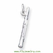 Sterling Silver Flute Charm