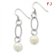 Sterling Silver Freshwater Cultured Pearl Earrings