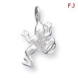 Sterling Silver Frog Charm