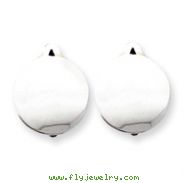 Sterling Silver Full Circle Non-Pierced Earrings