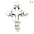 Sterling Silver Gothic Cross Pendant