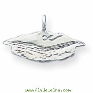 Sterling Silver Graduation Cap Charm