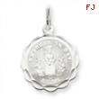 Sterling Silver Graduation Day Disc Charm