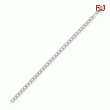Sterling Silver Half Round Wire Curb Chain