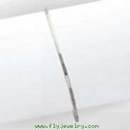 Sterling Silver Hammered Bangle
