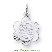 Sterling Silver Happy Birthday Disc Charm