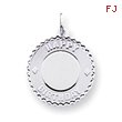 Sterling Silver Happy Birthday Disc Charm