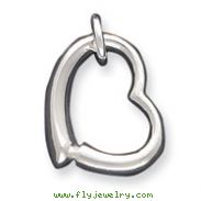 Sterling Silver Heart Charm