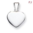 Sterling Silver Heart Charm