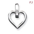 Sterling Silver Heart Charm