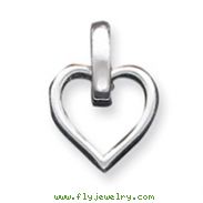 Sterling Silver Heart Charm