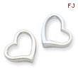 Sterling Silver Heart Earrings