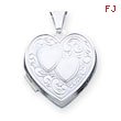 Sterling Silver Heart Locket