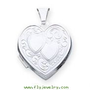 Sterling Silver Heart Locket